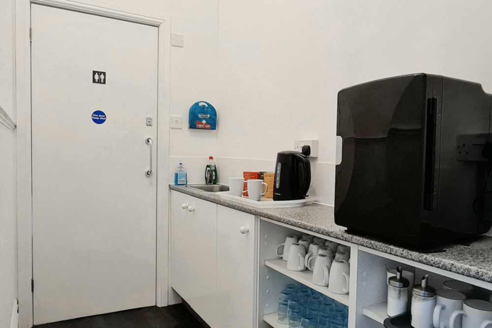 Photo of a kitchenette at The Consulting Centre